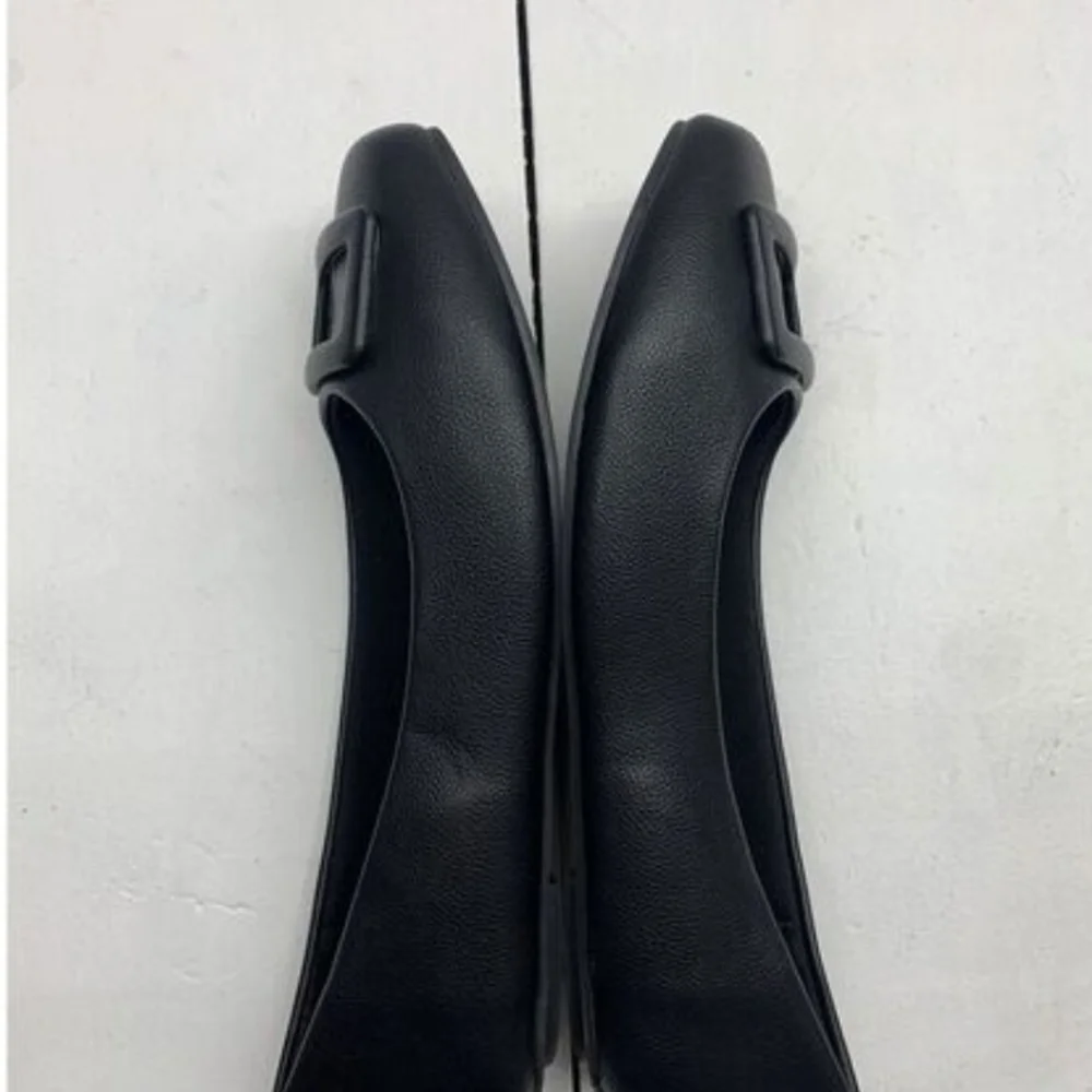 Dominque Black Women's Flats - Picture 2 of 4